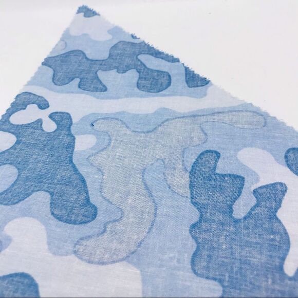 Dog Handkerchief Set of Two Blue Small Toy - Picture 7 of 12